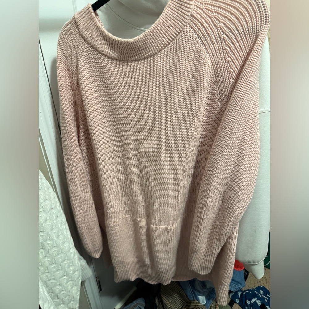 Lululemon Oversized Light Pink Tunic Sweater - Picture 1 of 7